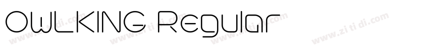 OWLKING Regular字体转换 OWLKING Regular字体转换